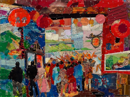 苗北展覽室系列3《鋁罐遊記──胡達華釘畫創作展》