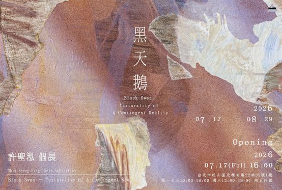 《黑天鵝》許聖泓個展〈 Black Swan—Texturality of A Contingent Reality〉 Shiu Sheng-Hung   Solo Exhibition